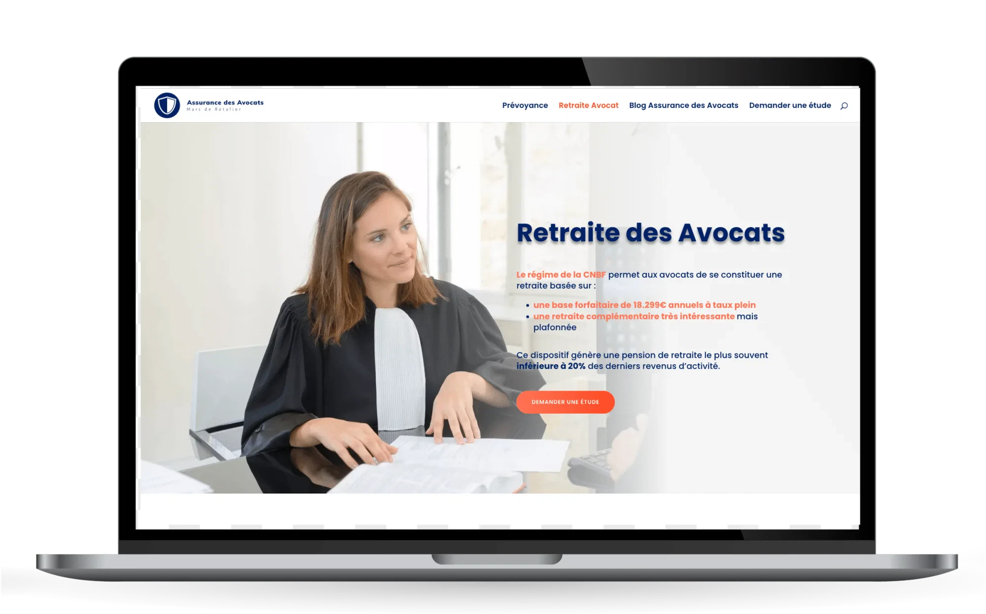 Génération de leads en Assurance 1 avocat