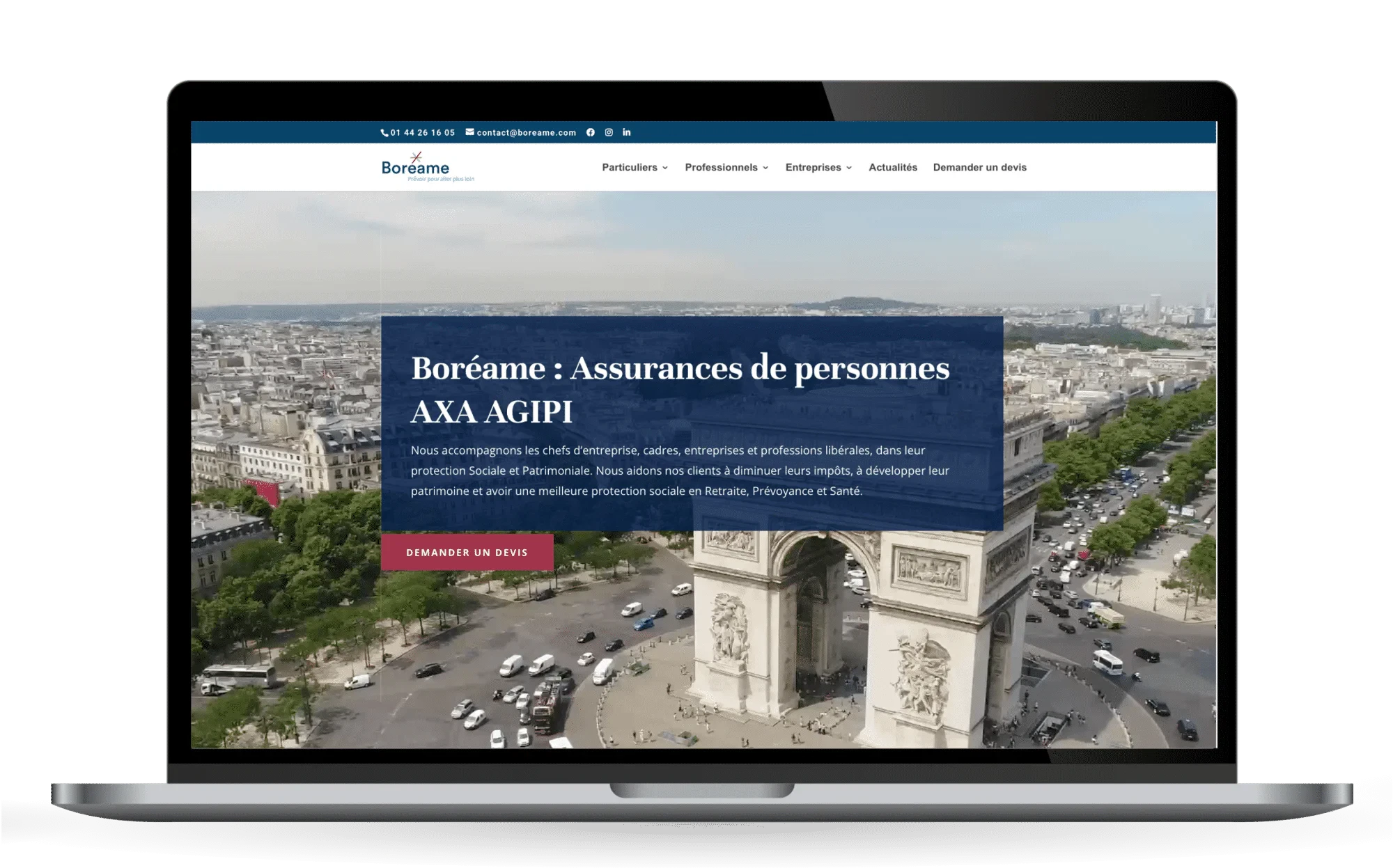 Génération de leads en Assurance 5 boreame