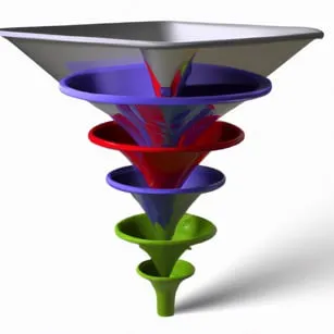 entonnoir de conversion des leads